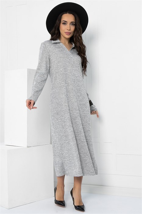 Платье Хьюстон (серое) П12816-30М П12816-30М