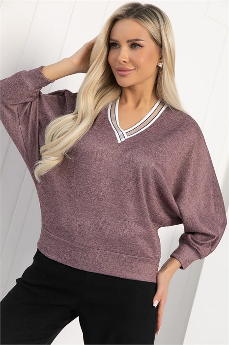 Джемпер Бери и беги (пыльная роза) Б12681-7 Б12681-7