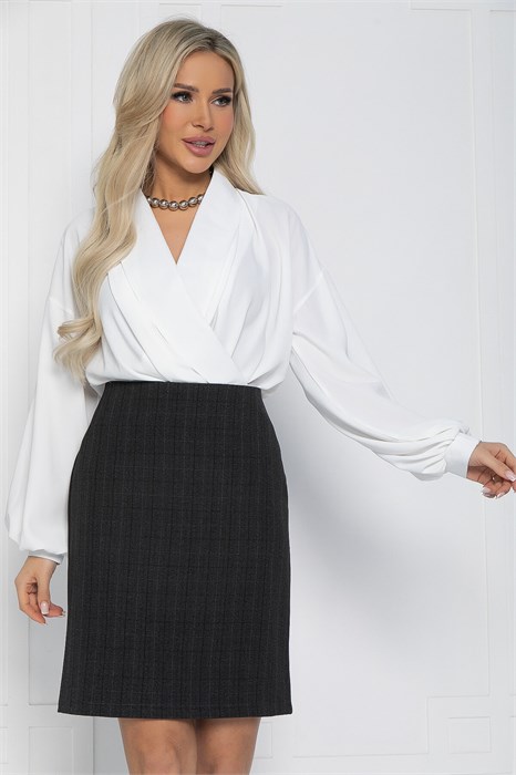 Юбка Шелли (серая) Ю12536-27 Ю12536-27