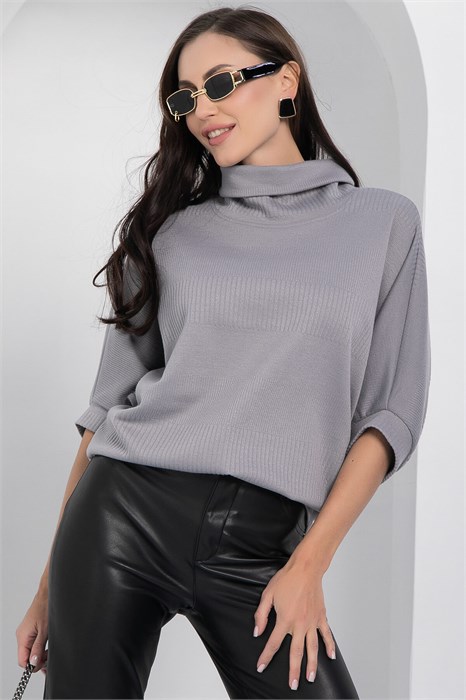 Блуза Барбара (серая) Б12652-12 Б12652-12