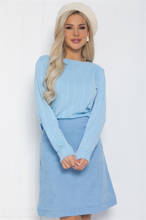 Юбка Перси (голубая) Ю12549-10 Ю12549-10