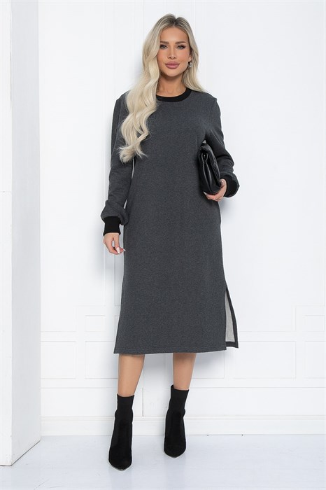 Платье Нирвана (графит) П12416-9 П12416-9