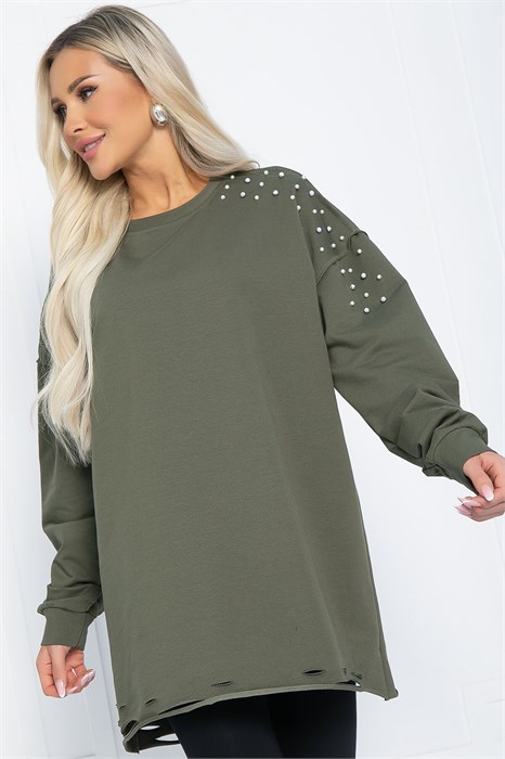 Свитшот Бьянка (хаки) Б12366-1 Б12366-1