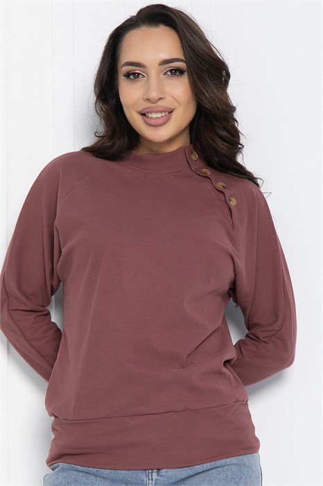 Джемпер Нежная история (ягодный) Б11946 Б11946