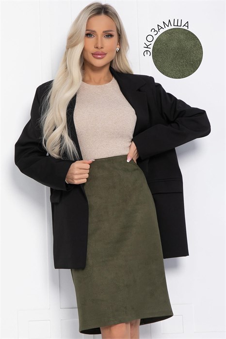 Юбка Ребекка (хаки) Ю12283-25 Ю12283-25