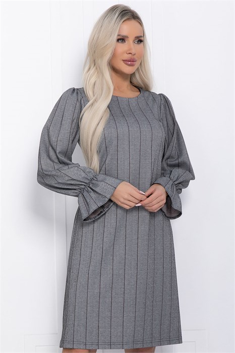 Платье Есения (серое) П12271-30 П12271-30