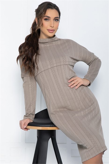 Платье Нарина (коричневое) П12049 П12049