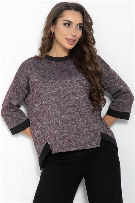 Джемпер Сиэтл (бордовый) Б11844 Б11844