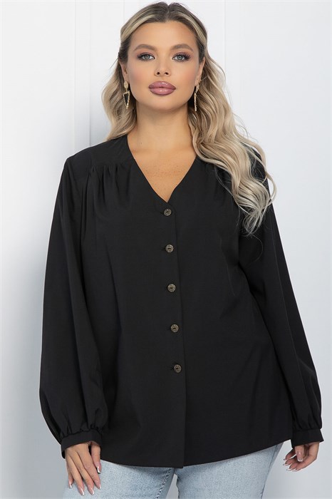 Блуза Калитея (черная) Б11624 Б11624