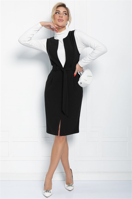 Сарафан Хилтон (черный) П11584 П11584