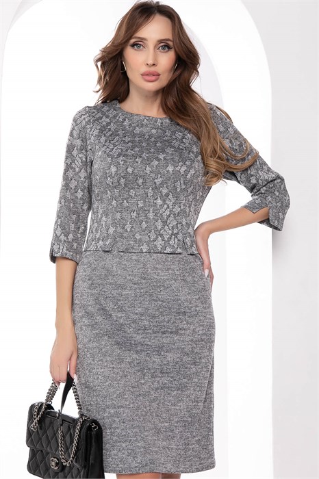 Платье Эрнеста (серое) П11561 П11561