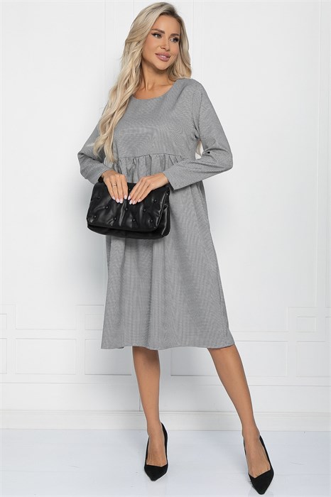 Платье Версаль (серое) П11366 П11366
