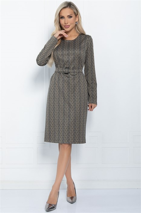 Платье Афина (серое) П11309 П11309