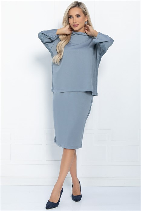 Костюм Найджел (серый) К11203 К11203