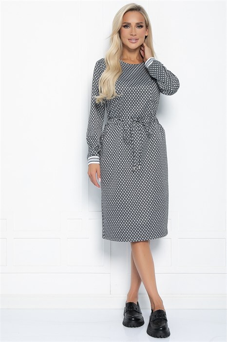 Платье Верона (черное) П11096 П11096