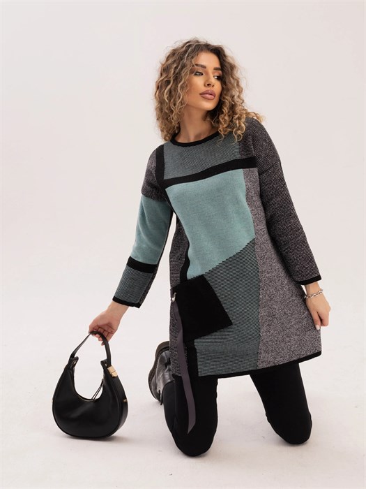 Джемпер Злата Стиль К 1226/мята