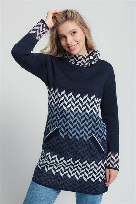 Джемпер Текстильная Мануфактура Д 2992/синий