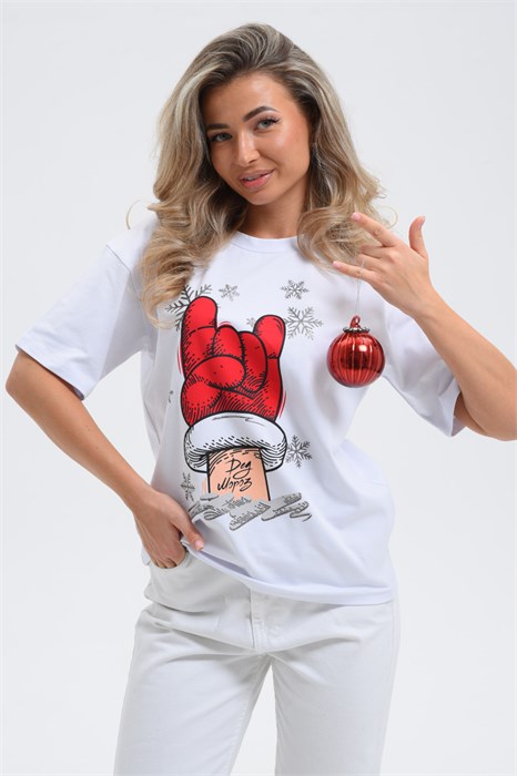 8531 Футболка женская оверсайз 52825