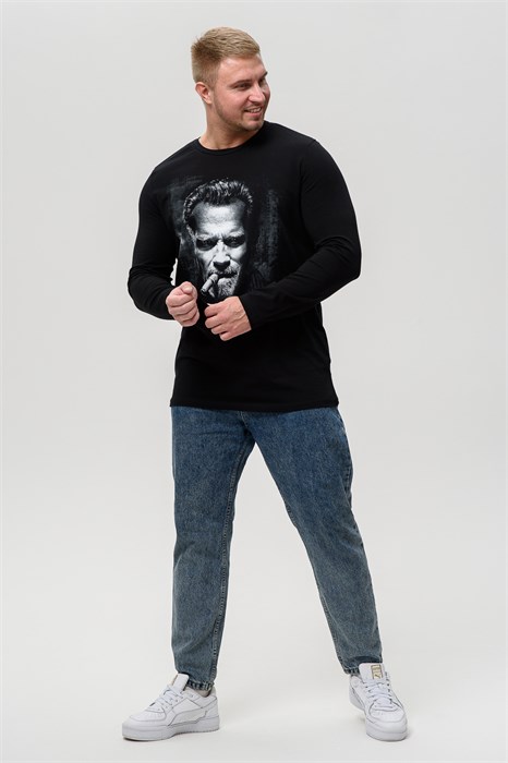 8523/1 футболка с дл.рукавом унисекс 54000