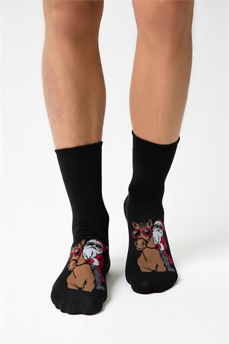Носки мужские Мороз на коне 56908