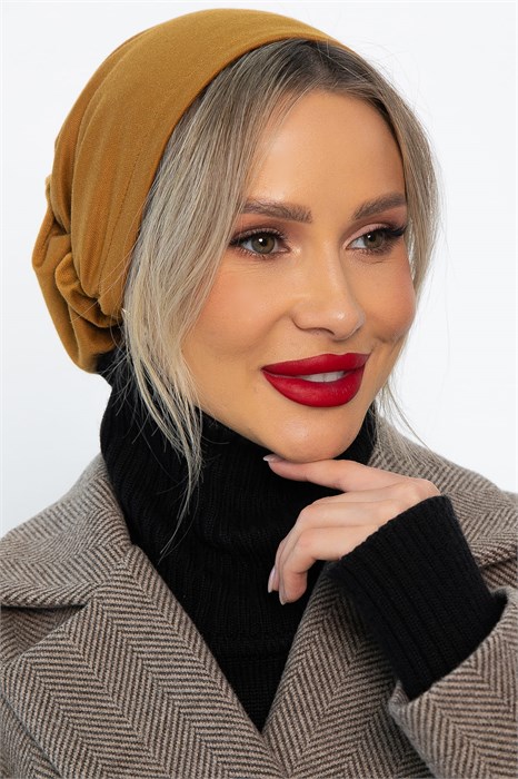 Чалма с резинкой (горчичная) ЧР7-23М ЧР7-23М