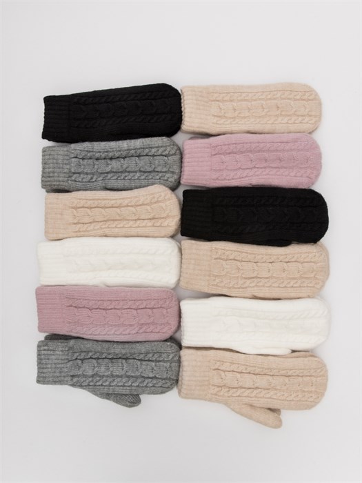 1123 500 Варежки женские 0К-00066429