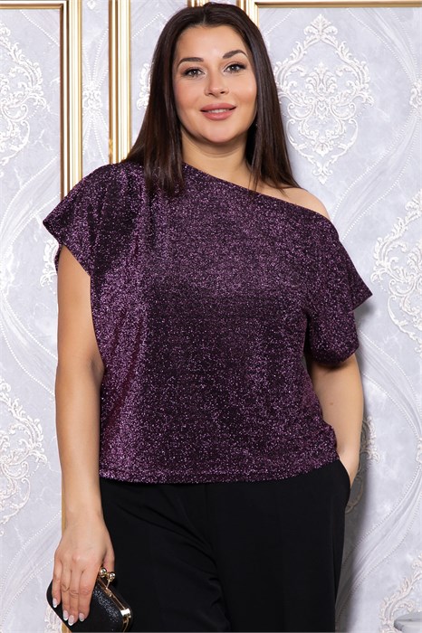 Блуза Бри (пурпурная) Б14730-35М Б14730-35М