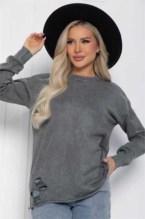 Свитшот Верена (серый) Б14168-5М Б14168-5М - фото 95679