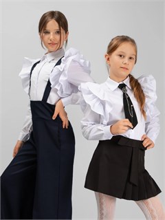 Блузка для девочки SP021 белый 46761