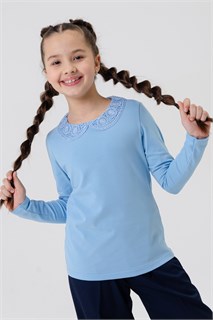 Блузка Ася длинный рукав 46165