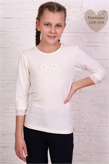 Мажирель блузка детская рукав 3/4 13760