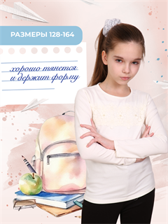 Блузка Аксиния дл. рукав 13690