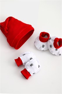 Комплект новогодний грудничковый Елки арт. КПЛ-НГ/елки 32895