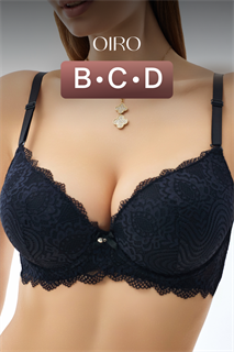 Бюстгальтер 20110311 кружевной со стразой 55825