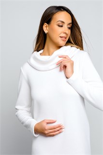 Платье свитер миди 391WHT 51920