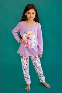 Пижама 22762 Barbie дл. рукав 19464