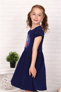 Платье Приветик короткий рукав детское 38517