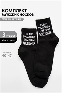 Носки мужские Туда-сюда (набор 3 пары) 54737