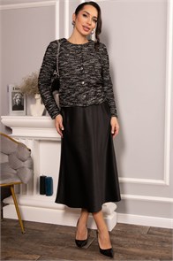 {{photo.Alt || photo.Description || 'Костюм с атласной юбкой Лизетт (черный) К14677-10М'}}