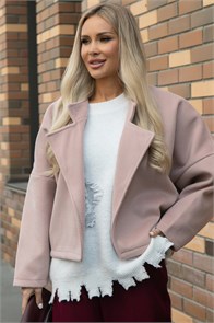 {{photo.Alt || photo.Description || 'Пальто укороченное Хайт (пудра) Б14315-7М'}}