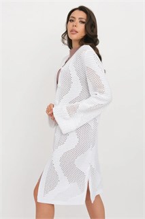 Кардиган Злата Стиль 352067/молочный