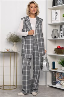 Костюм брючный Амстердам (светло-серый) К14290-12М К14290-12М