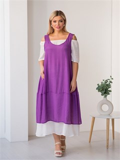 Платье 1403 фиолетовый 1403