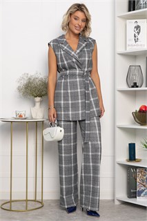Костюм брючный Амстердам (светло-серый) К14290-12М К14290-12М
