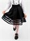 Юбка для девочки с бархатной отделкой SP0109 41583 - фото 129555