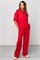 Костюм брючный с футболкой 403RED 54206 - фото 143757