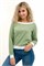 Кофта лодочка женская с округлым вырезом 52662 - фото 405385 Кофта лодочка женская с округлым вырезом 52662 - фото 405385
