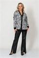 Жакет Злата Стиль В 1881/черно-белый