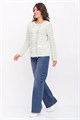 Жакет Текстильная Мануфактура Д 3302/молочно-зеленый