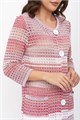 Кардиган Злата Стиль Н 725*/брусника